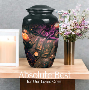 Tarot Memorial Cremation Urn For Human Ashes