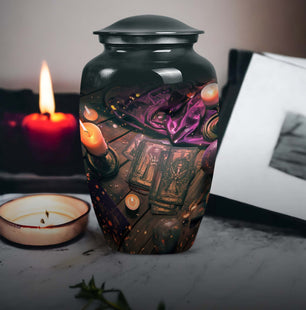 Tarot Memorial Cremation Urn For Human Ashes