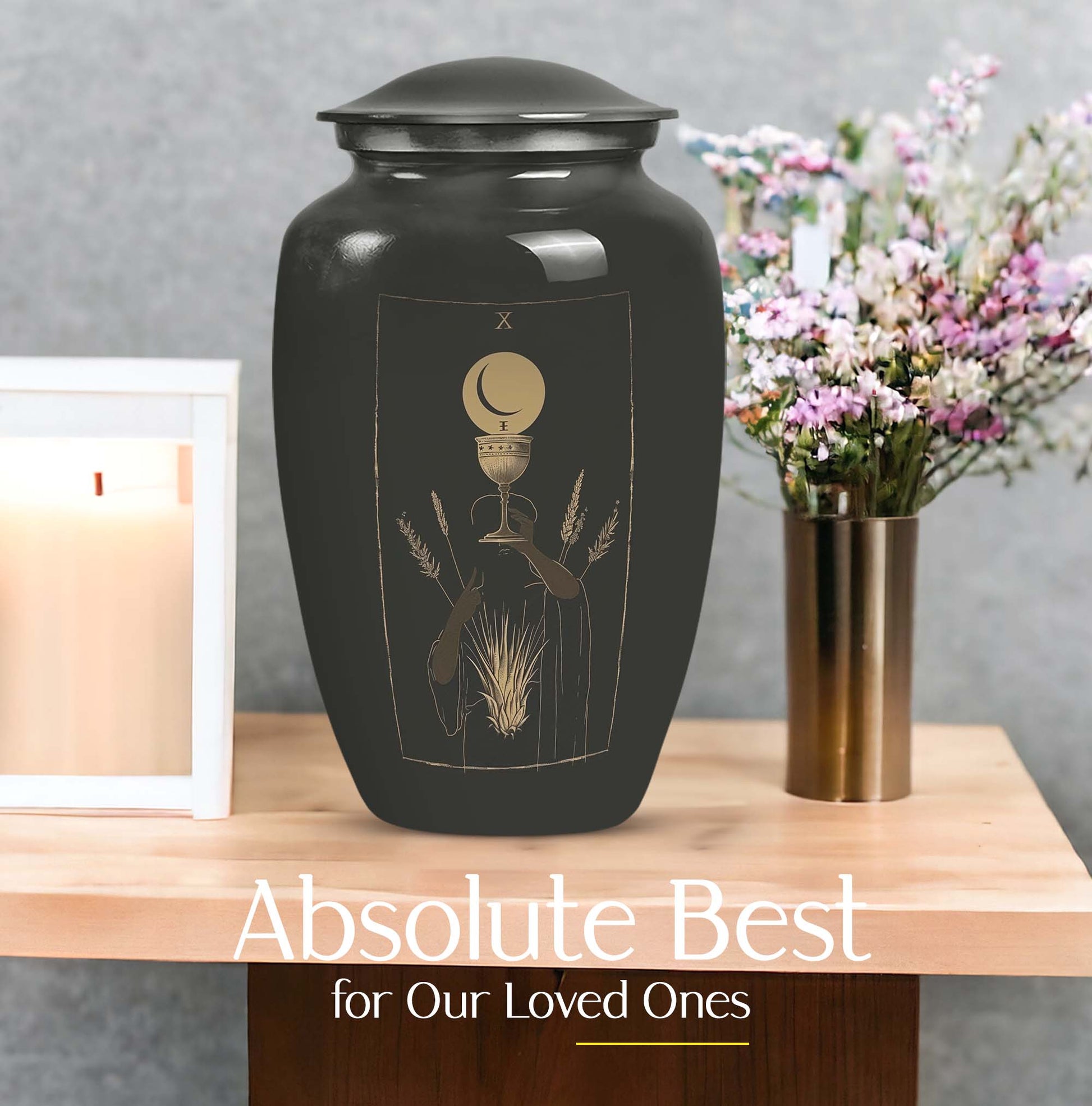 Unique Tarot Cremation Urns For Human Remains