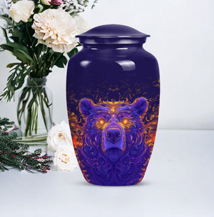 Bear Cremation Urn for Human Ashes - Memorial Urn