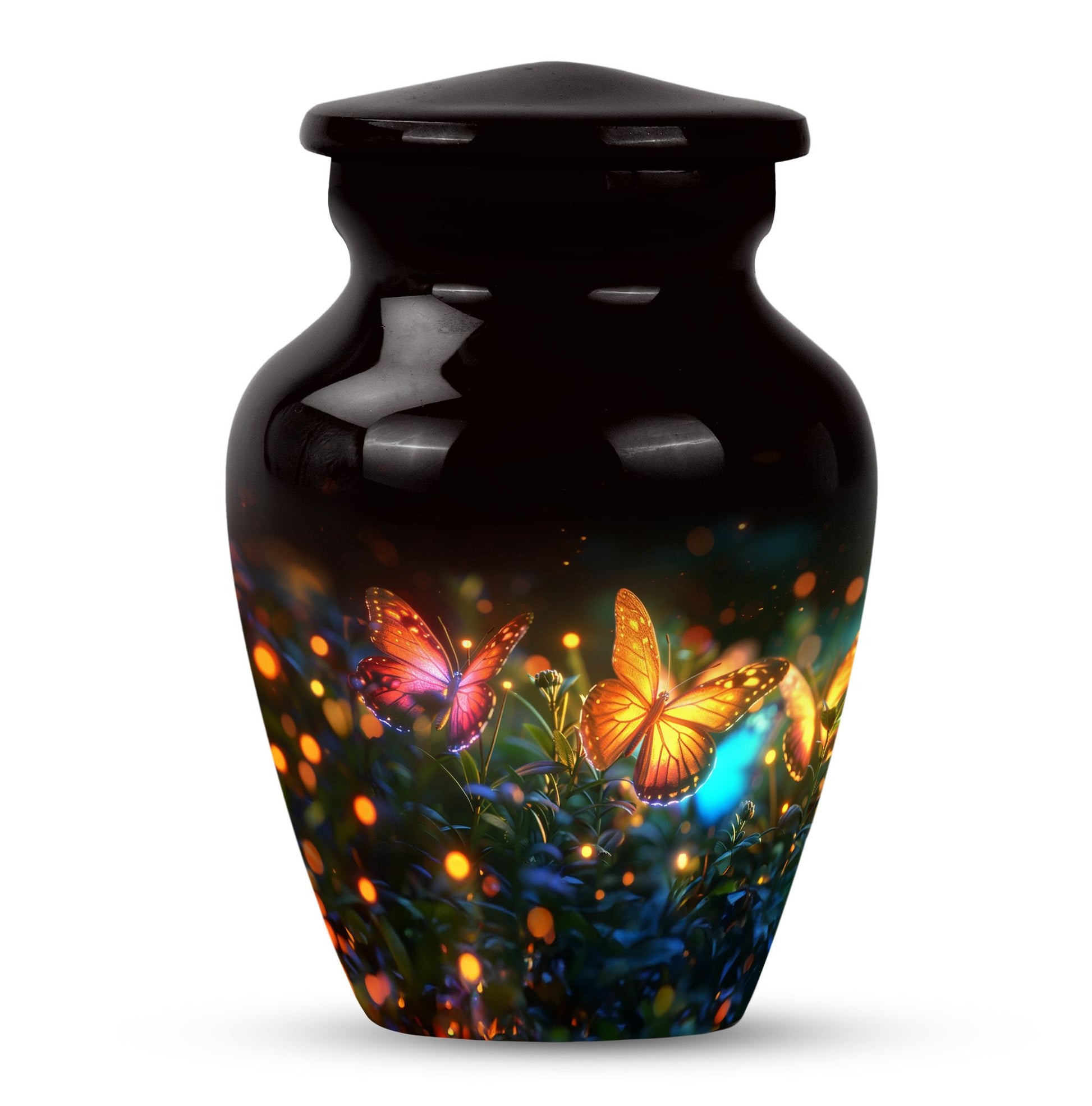 Butterfly  Small Urn 3 Inch