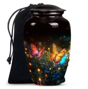 Butterfly  Large Urn 10 Inch