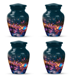 Butterfly  Small Urn Set of 4 Combo