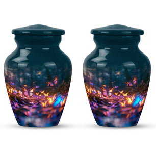 Butterfly  Small Urn Set of 2 Combo