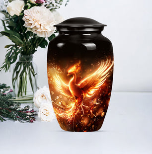 Phoenix Large Cremation Urn For Human Remains