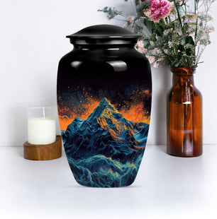 Mountain Memorial Urn For Adult Human Ashes