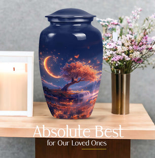 Lunar Memorial Cremation Container For Human Ashes