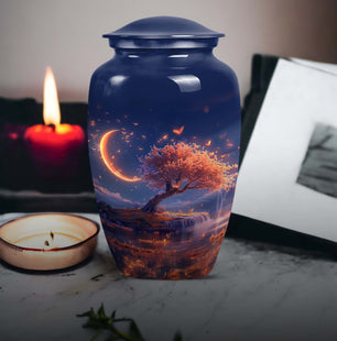 Lunar Memorial Cremation Container For Human Ashes