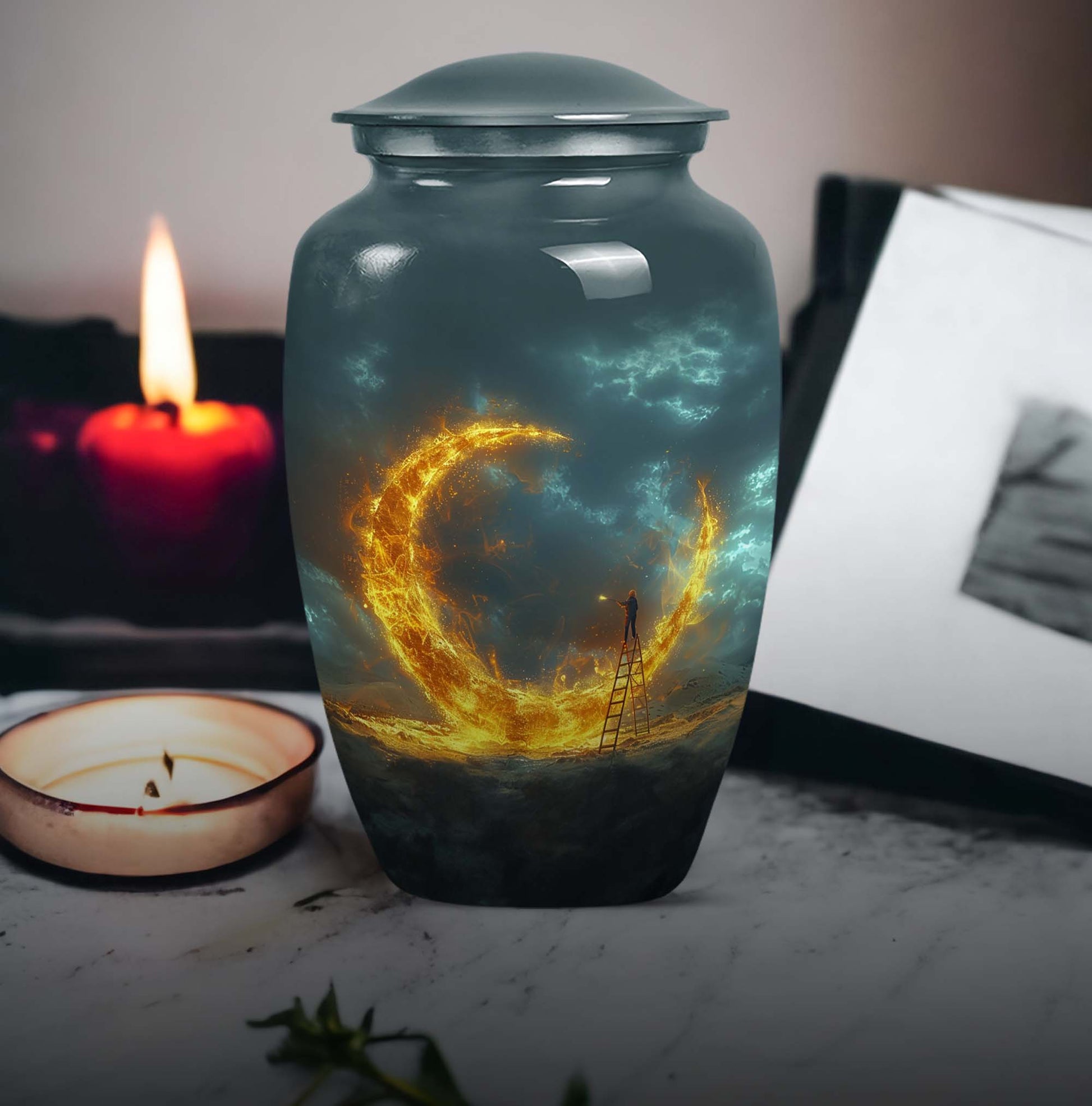 Lunar Funeral Cremation urns For Adult Ashes