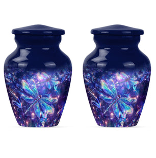 COSMIC DRAGONFLY 10-inch urn.