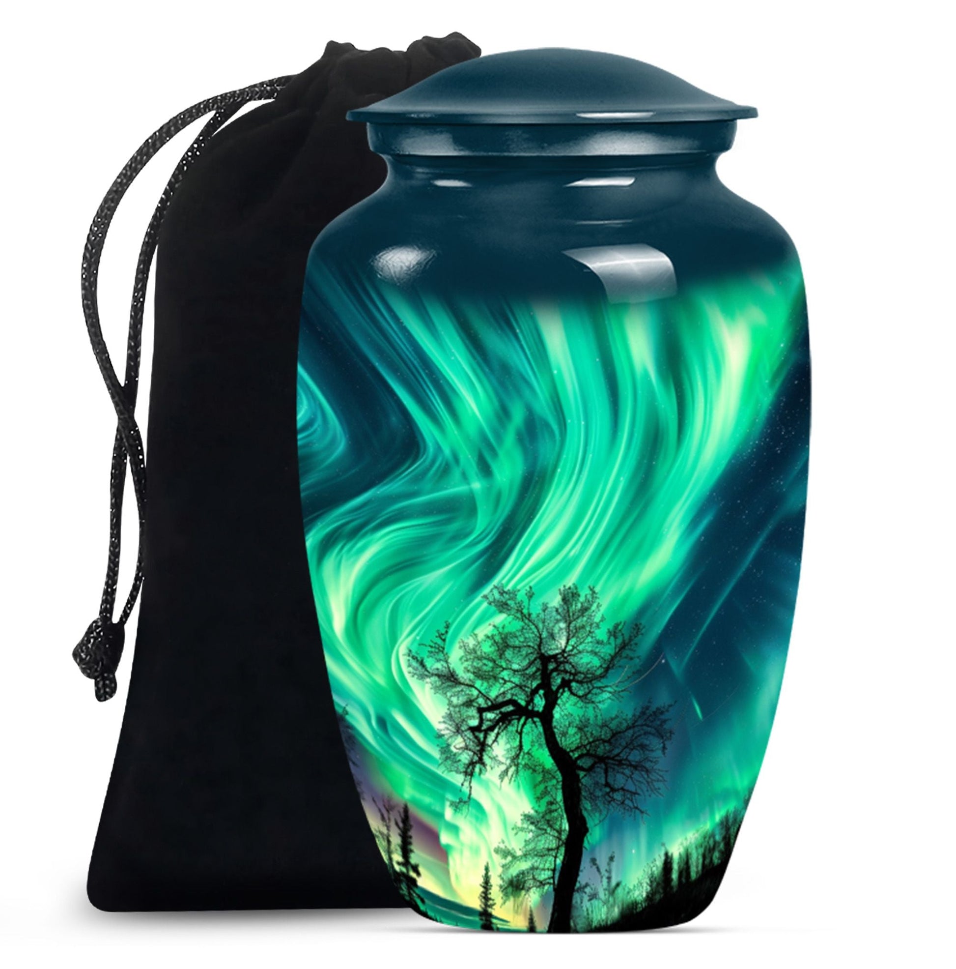 northern lights urn.