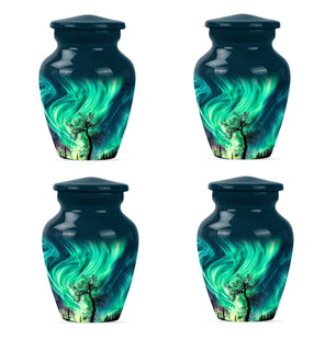 northern lights urn.