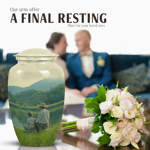 Fishing Urn for Cremated Ashes - Large Cremation Urn