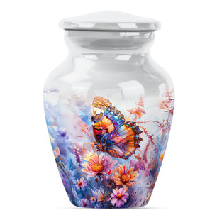 Butterfly  Small Urn 3 Inch