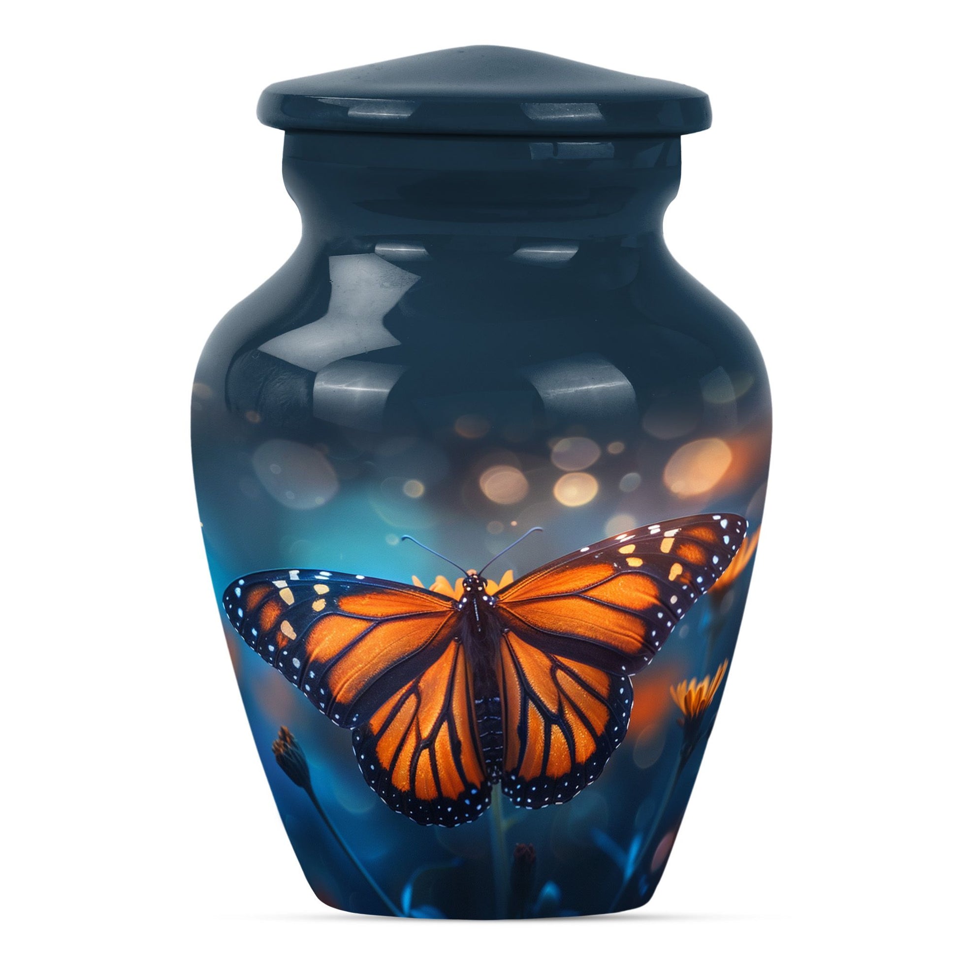 Butterfly  Small Urn 3 Inch