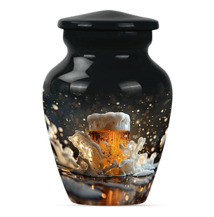 Beer Glass Urn Small