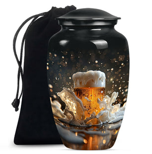 Beer Glass Urn Large