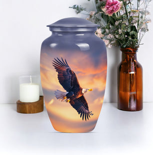 Eagle Cremation Container for Adult Human Remains