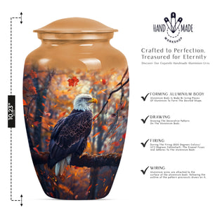 Eagle Memorial Cremation Urn for Human Ashes