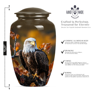 Eagle Cremation Urn for Adult Human Ashes