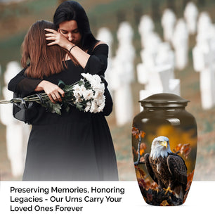 Eagle Cremation Urn for Adult Human Ashes