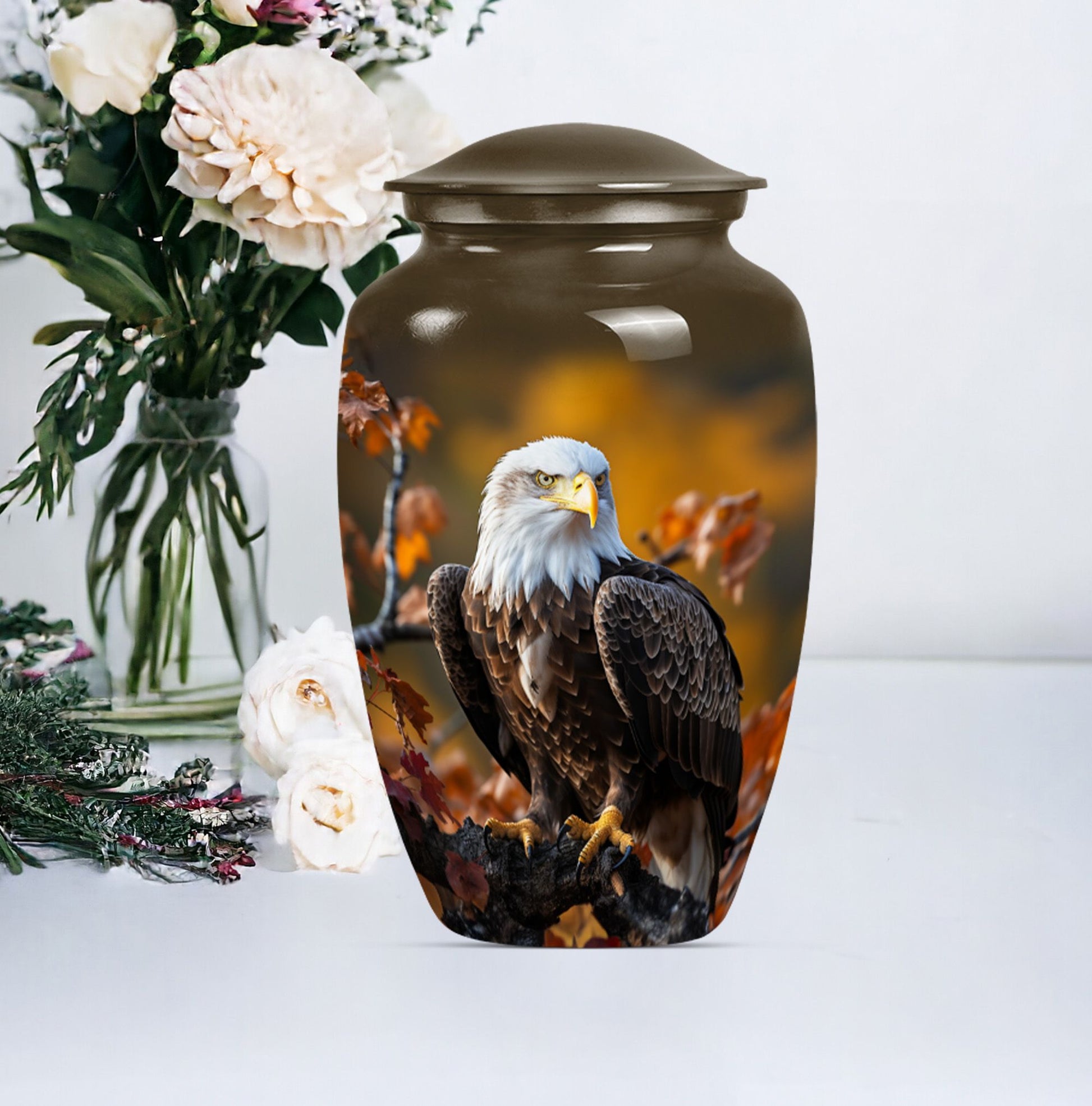 Eagle Cremation Urn for Adult Human Ashes