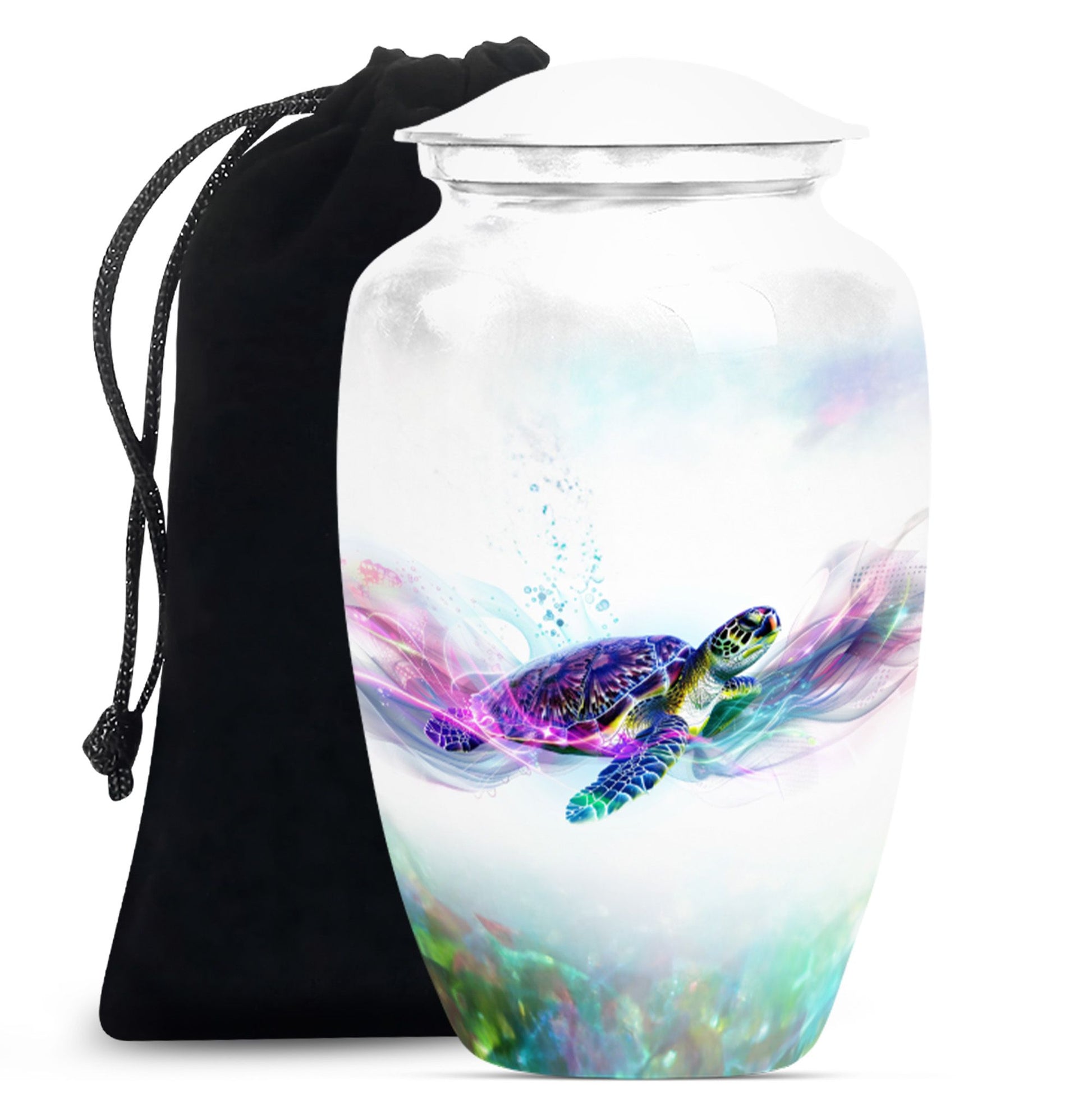 Unique Turtle Cremation Urn for Adult Human Ashes