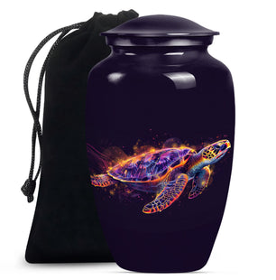 Sea Turtle Cremation Urn for Human Ashes