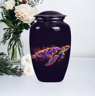 Sea Turtle Cremation Urn for Human Ashes