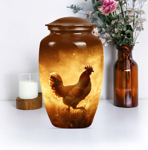 Chicken Handmade Cremation Urn for Human Ashes