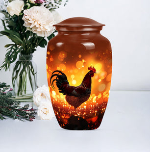 Chicken Cremation Keepsake Urn for Ashes