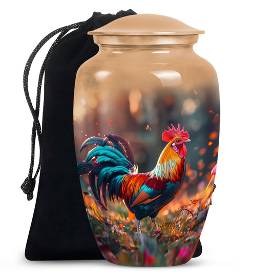 Chicken  Large Urn 10 Inch