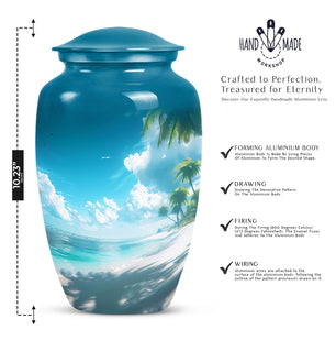 Beach Cremation Urn for Human Ashes