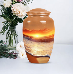 Beach Urn for Human Ashes – Container For Adult Human Remains