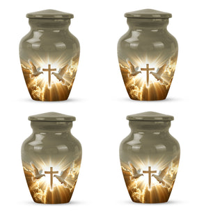 Dove  Small Urn Set of 4 Combo