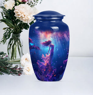 Handmade Mermaid Urn for Cremated Ashes