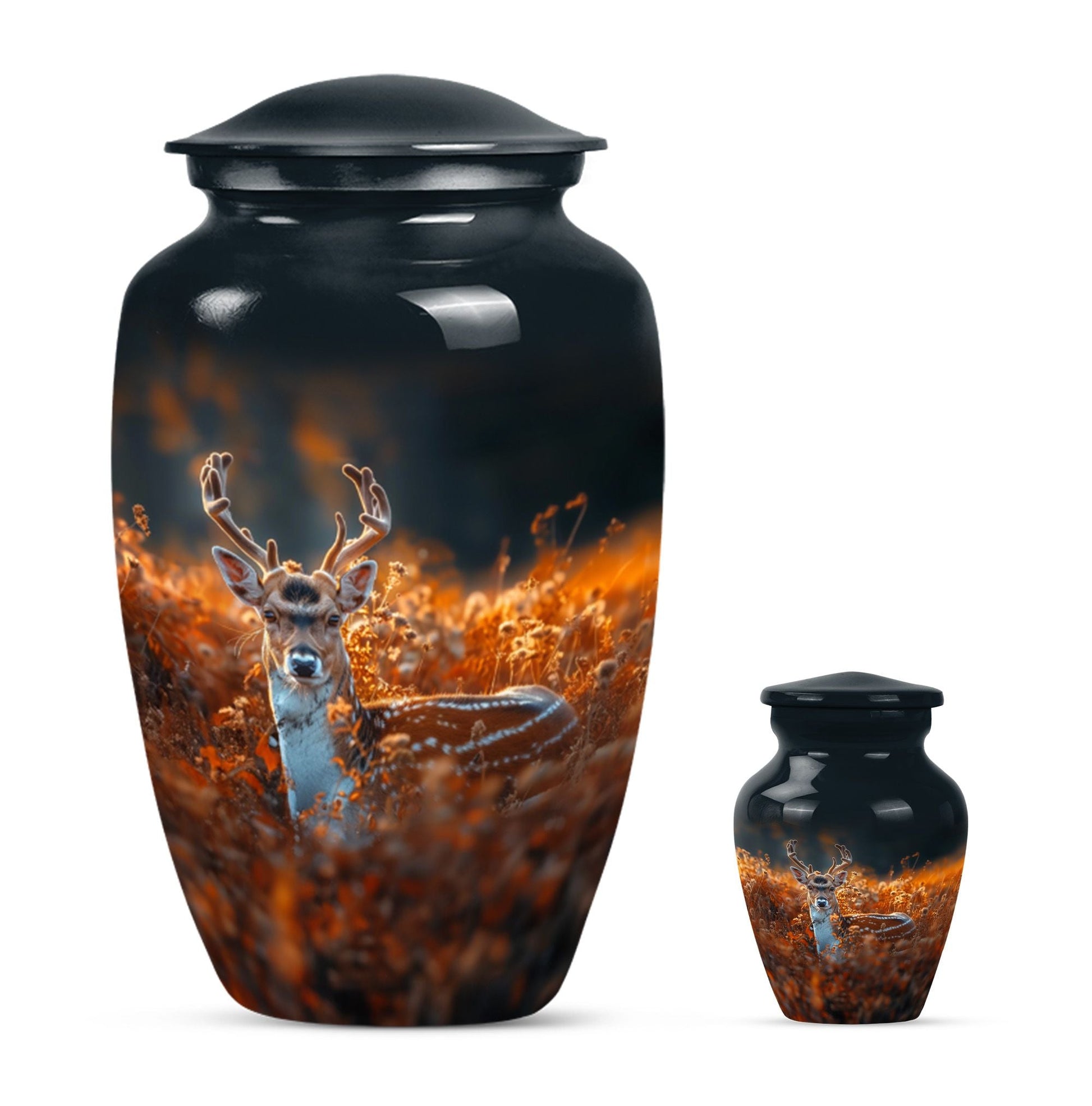 Deer Urn for adult human ashes