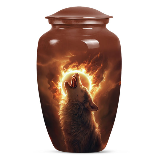 Wolf Urn