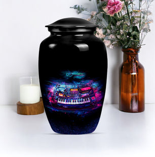 Piano Keys Music Urn for Human Ashes