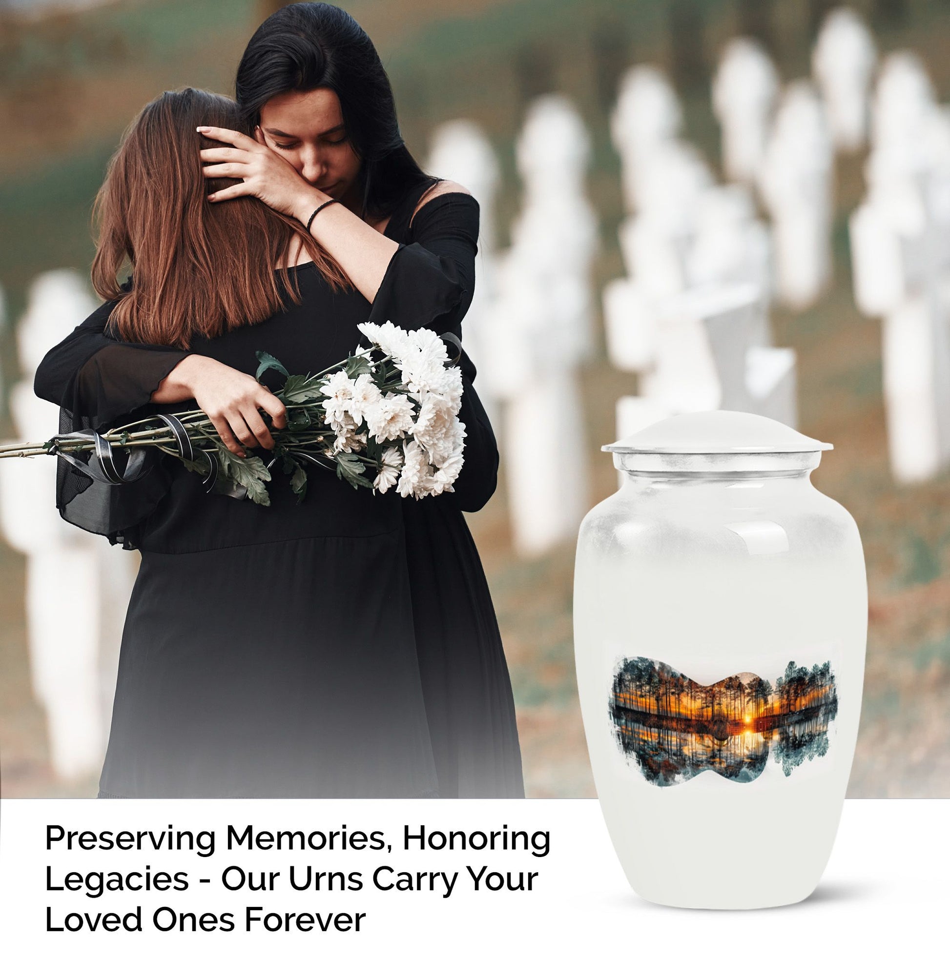 Guitar Cremation Container For Adult Ashes Remains