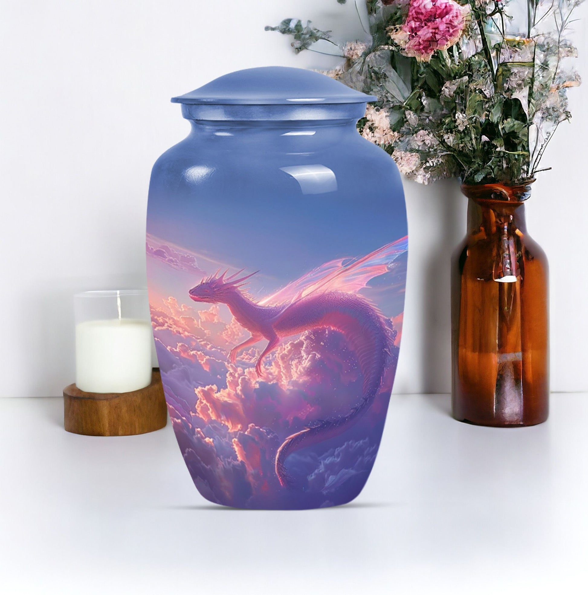 Dragon Cremation Urn for Adult Human Ashes