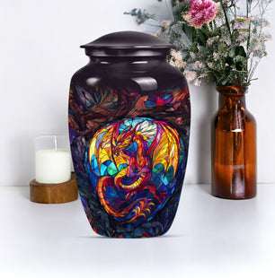 Dragon Memorial Urn for Adult Human Ashes