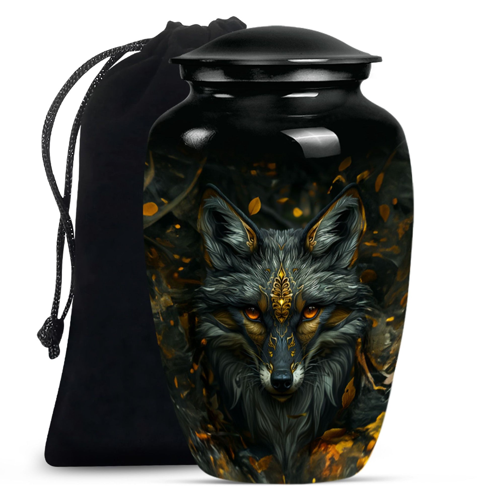 Wolf Urn