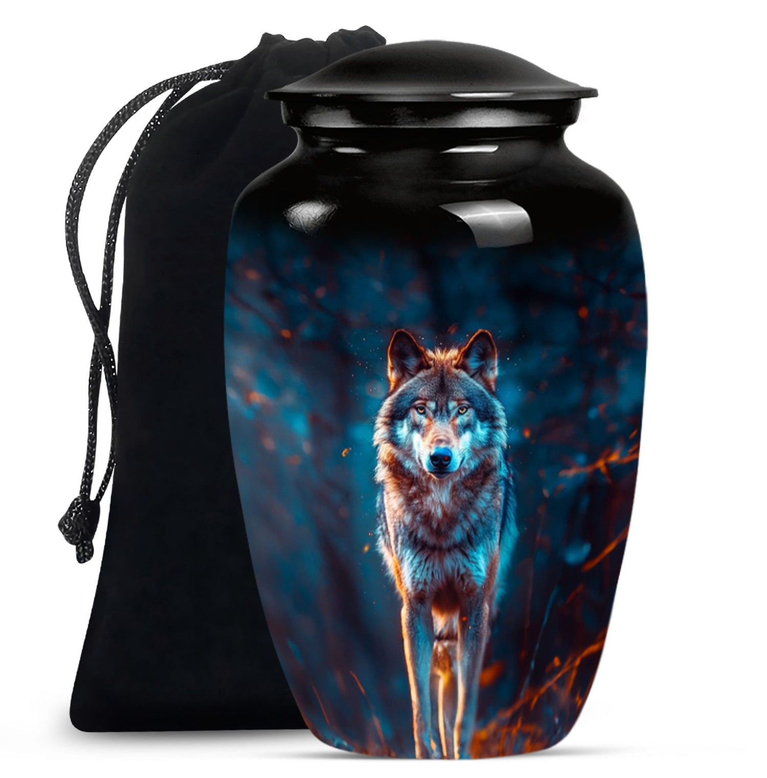 Wolf Urn