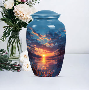 Sunset Container For Human Ashes