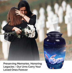 Rabbit Cremation Urn for Cremated Human Ashes