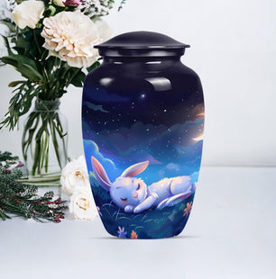 Rabbit Cremation Urn for Cremated Human Ashes