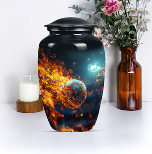 Unique Football Urn for Adult Cremated Ashes