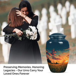 Sunset Large Urn for Human Cremated Remains