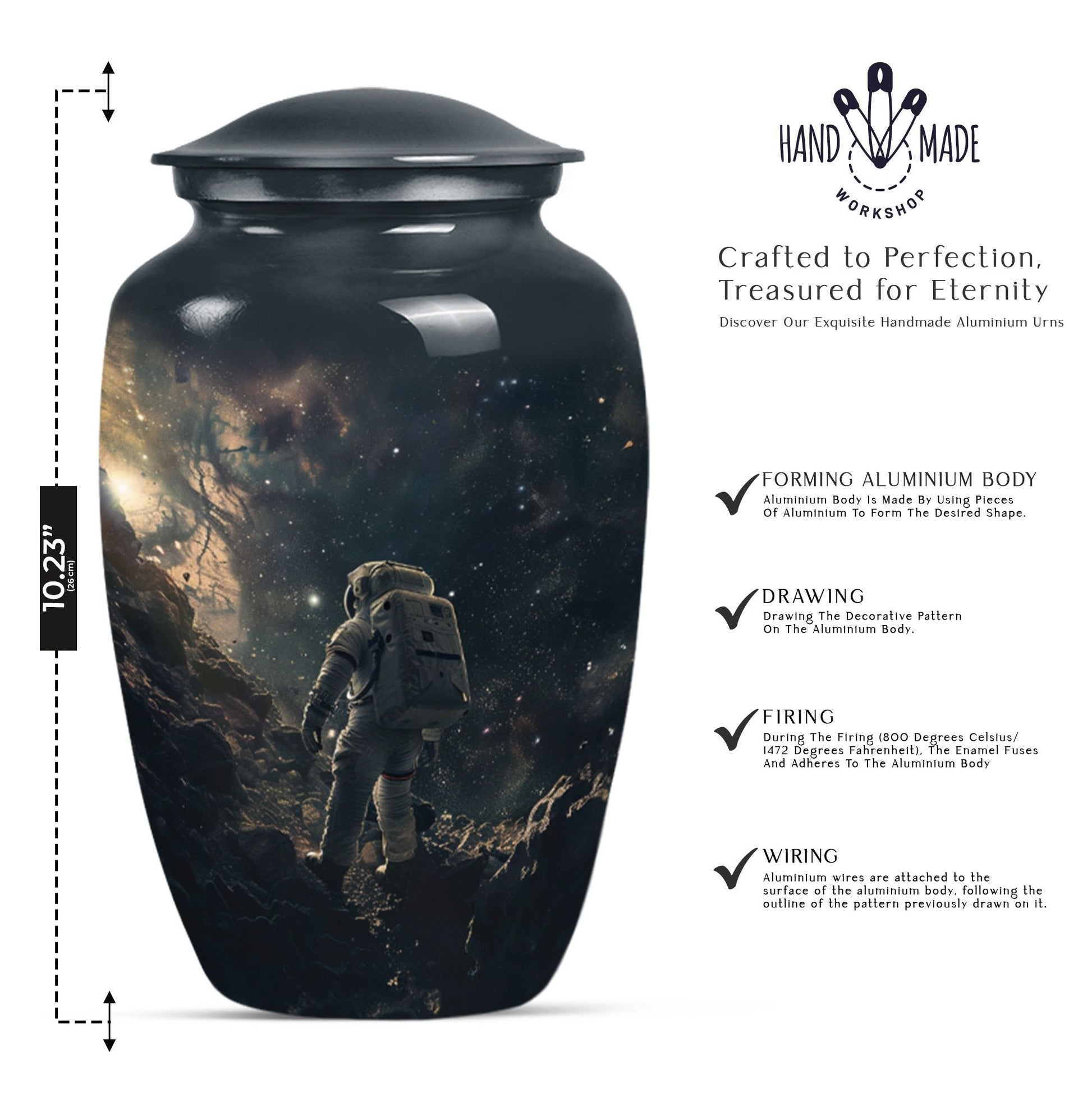 Astronaut Cremation Urn For Human Ashes